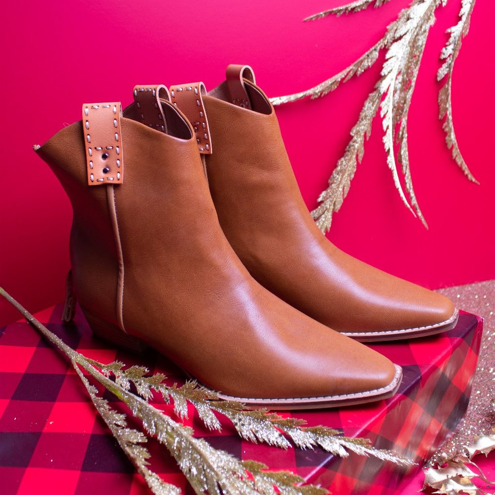 Tan Ankle Boots